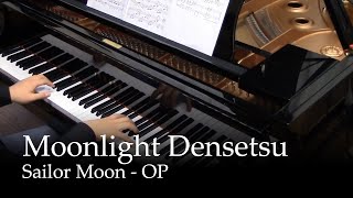 Moonlight Densetsu  Sailor Moon OP Piano [upl. by Riamu]