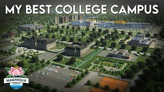 Building a MASSIVE Custom University Campus in Cities Skylines 2  MC 7 [upl. by Nottnerb755]