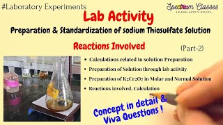 iodometric Titration of Copper using Sodium thiosulphate with Calculation [upl. by Iden353]