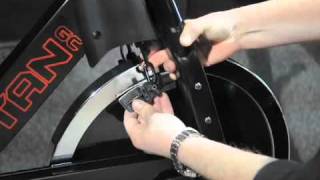 How to replace your spin bike brake pads [upl. by Jeannine]