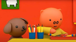 Little Dog learns to draw  Miffy  New Series  Miffys Adventures Big amp Small [upl. by Gustav]