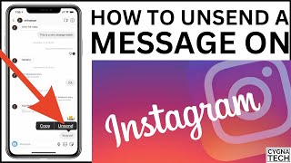 How To Unsend A Message On Instagram  How To Delete Sent Messages On Instagram After Months [upl. by Tawsha97]