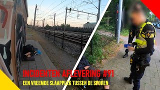 Een vreemde slaapplek tussen de sporen  Incidentenbestrijders 91 [upl. by Dumas]