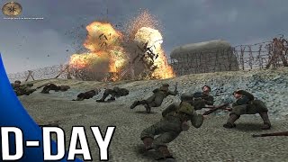 Medal of Honor Allied Assault War Chest  DDay Mission Gameplay [upl. by Trebled296]