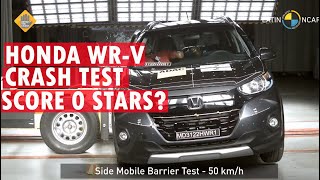 Honda WRV Crash Test FAILED  honda WRV [upl. by Garmaise]