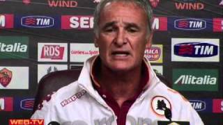 Lo sfogo di Ranieri contro i giornalisti prima di RomaBologna  18092010 [upl. by Hermine]