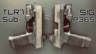 TLR7 1913Sig Sub Comparison [upl. by Kelam]