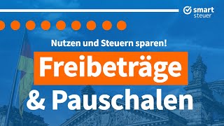 Steuern sparen 2022 Nutze diese Freibeträge und Pauschalen [upl. by Bertold]