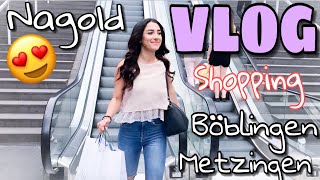 VLOG  Marken Outlet Metzingen Nagold Böblingen l Ebru Acikyol [upl. by Tinaret]