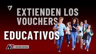 Extienden la inscripción a los vouchers educativos [upl. by Gavrielle]