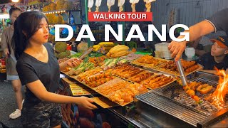 Da Nang VIETNAM ● Street Food Tour in Son Tra Night Market Da Nang 【🇻🇳 4K】 [upl. by Erdna605]