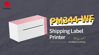 New Arrival Phomemo 344WF Shipping Label Printer  How to Use Phomemo 344WF Thermal Printer [upl. by Michele]