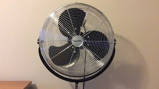 ForestAir 18quot Industrial Pedestal Fan  Full Video [upl. by Nossaj694]