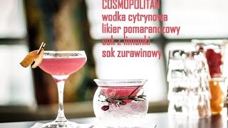 JAK ZROBIĆ DRINKA COSMOPOLITAN  proste drinki z wódką  4 [upl. by Aurie797]