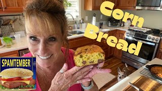 Candied Spam Cowboy Corn Bread Spamtember [upl. by Fidela]