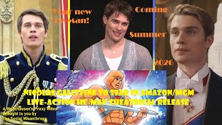 Nicolas Galitzine To Star In AmazonMGM LiveAction HeMan Theatrical ReleaseA Munchausen’s Proxy [upl. by Mckeon]