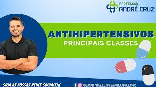 FARMACOLOGIA CLÃNICA CLASSES ANTIHIPERTENSIVOS  UMA REVISÃƒO [upl. by Ettenyar237]