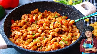 എത്രവേണേലും കഴിച്ചുപോകും Quick amp Delicious Macaroni Pasta Recipe Indian Style Masala Macaroni [upl. by Nylzzaj986]