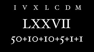 Roman Numerals [upl. by Attesor]