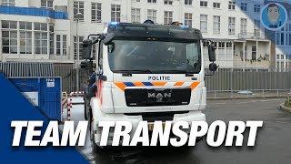 POLITIE TEAM TRANSPORT Politievlogger Jw op bezoek in Den Haag [upl. by Roseanne318]