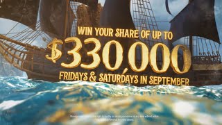 Soboba Casino Resort – Pirate Month Promo – 2021 – 15 sec TV Digital Ad – Cord Media Company CA [upl. by Gnohc]