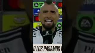 ARTURO VIDAL le MANDA un POTENTE MENSAJE a RIVER😱 arturovidal colocolo copalibertadores futbol [upl. by Annwahsal]