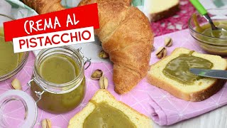 Crema al pistacchio fatta in casa ricetta facile e veloce [upl. by Nilerual]