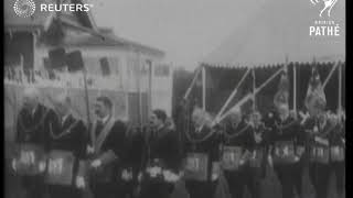 Lord Ampthill lays foundation stone at The Lord Mayor Treloar Cripples Hospital and College 1929 [upl. by Elyrad12]