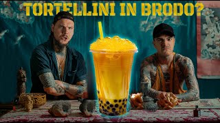 Tortellini in brodo diventano Bubble Tea  2Men1Kitchen [upl. by Ner]