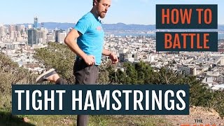 Running Injuries  How to Battle Tight Hamstrings [upl. by Ishii]