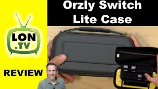 Nintendo Switch Lite Official Carrying Case Quick Look Review [upl. by Eatnuhs]