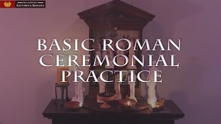 Introduction to Roman Ceremonial Rite Cultus Deorum Romanorum [upl. by Ado]