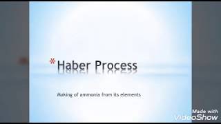 ಕನ್ನಡ  Habers Process  Ammonia production  p block elements  Chemistry  NCERT [upl. by Oruam]