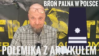 Broń palna w Polsce  polemika z artykułem [upl. by Maguire]