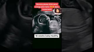 5D ultrasound healthy baby due to Mommy drink juice🥰🥰viralvideo trending viralshorts [upl. by Lemrej]