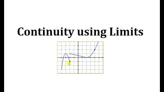 Continuity using Limits [upl. by Dominique]