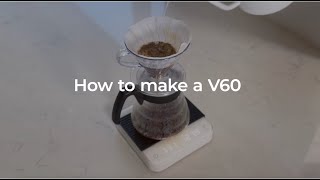 How to make V60 with the Niche Zero [upl. by Ollayos]