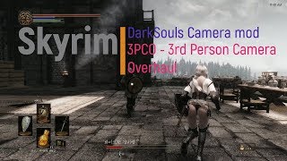 Skyrim MOD showcase  3PCO 📌 Camera like DarkSouls [upl. by Sinclair]