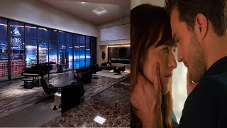 Inside Christian Grey Apartment Tour From Fifty Shades Darker [upl. by Connell1]