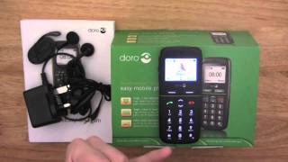 Review Doro PhoneEasy 341gsm [upl. by Sheya82]