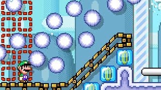 Super Mario Maker 2 🔧 Snowball Machine Gun 🔧 Airsophia [upl. by Ltney]