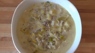 Sallys HackfleischLauchSuppe  Sallys Welt [upl. by Eeralih]