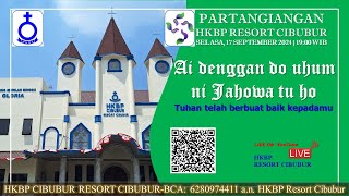 Partangiangan HKBP Resort Cibubur  17 September 2024  1900 WIB [upl. by Harlan225]