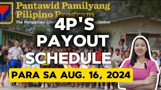 ✅4PS PAYROLL SCHEDULE PARA SA AUGUST 16 2024 [upl. by Temirf]