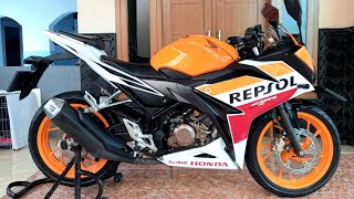 Review CBR 150 LED REPSOL Low KM  Good Condition [upl. by Nilcaj]