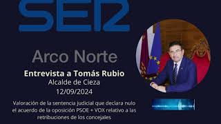 Entrevista Tomás Rubio Sentencia que declara nulo el acuerdo PSOE  VOX de retribuciones [upl. by Lhary717]