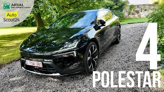 Essai  Polestar 4  une semaine au volant de ce SUV Coupé à larrière inédit [upl. by Florina]