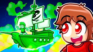 Building the Flying Dutchmans Boat in Roblox Build a Boat [upl. by Marlena]