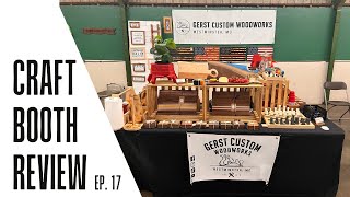 Craft Fair BOOTH REVIEW amp Reaction  Ep 17  Setup Display Ideas [upl. by Cirred]