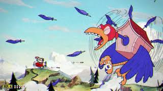 CUPHEAD quotAviary Actionquot Level Bird boss1080p60fps [upl. by Nivk]